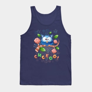 Owl Letters Tank Top